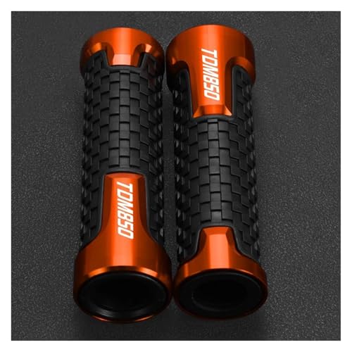 Für TDM850 TDM 850 1991–2002 1994 1995 1996 1997 Motorradzubehör: 22 Mm Lenkergriffe, Lenkerkappen Und Endstopfen(Orange) von WAJUHJK