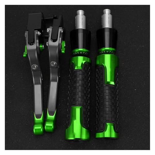 Für VF750S 1982 1983 1984 1985 1986 VF750 VF 750S 750S Motorrad Einstellbare Bremskupplungshebel Lenkergriffe(Gary Green) von WAJUHJK