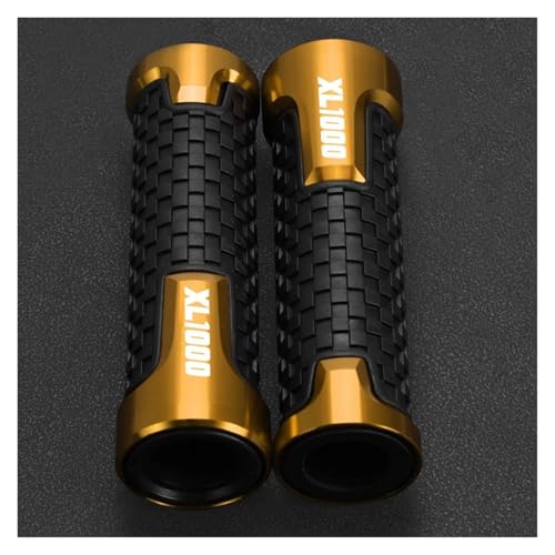 Für XL1000 XL 1000 1999 2000 2001 2002 2003 2004 2005 2006–2013 Motor 7/8" 22 Mm Lenkergriffe Lenkerkappen Endstopfen(Gold) von WAJUHJK