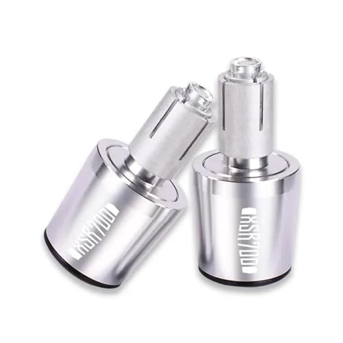 Für XSR700 XSR 700 XSR900 XSR 900 XSR125 155 Motorrad CNC-Lenker, Lenkergriffe, Endkappen, Endstopfen(Silver) von WAJUHJK