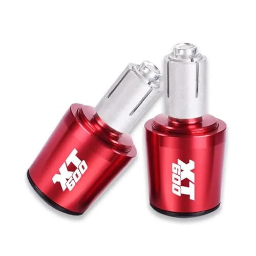 Für XT600 XT 600 1984 1985 1986 XT600Z XT600E XT600ZE Z E ZE TENERE Motorrad-Lenkergriffe, Endkappen, Griffstopfen(Red) von WAJUHJK