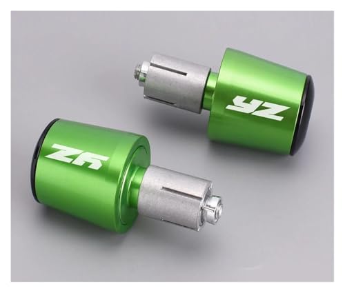 Für YZ 125 250 YZ250F YZ450F YZ250X YZ250FX YZ450FX Motorradgriff Lenkerendkappe Antivibrationsstopfen(Green) von WAJUHJK