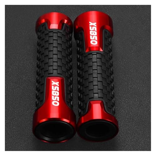 Motorrad-Aluminium-Zubehör 7/8"22MM Lenkergriffe Griffenden FÜR XS850 XS 850 1980 1981 1982 1983 1984 1985 1986(Red) von WAJUHJK