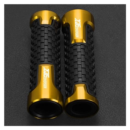 Motorrad FÜR XJ6DIVERSION XJ6 DIVER SION XJ6 1992-2009 2010 2011 2012 2013 2014 2015 Lenkergriffe Lenkerkappenende(Gold) von WAJUHJK