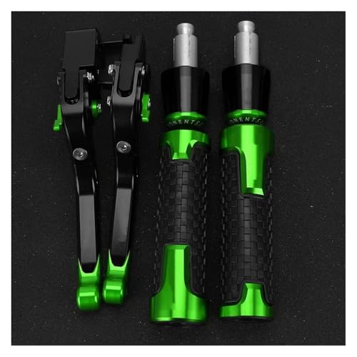 Motorrad Für CBR500R CBR 500R 2013-2021 2020 2019 2018 2017 2016 2015 Verstellbare Bremskupplungshebel Lenkergriffe(Black Green) von WAJUHJK