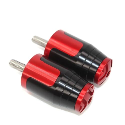Motorradzubehör CNC 7/8"22MM Lenkergriffe Lenkerkappen Endstopfen Für CBR1100XX CBR 1100 XX BLACKBIRD 1994-2021(Red) von WAJUHJK