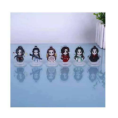 6PCS Heaven Official's Blessing Tian Guan Ci Fu Mini Acryl Ständer Anime Anime Acryl Ständer Dekoration Anime Geschenk von WAKALEE