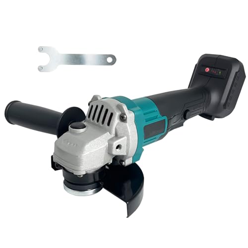 Winkelschleifer 18V, Ersatz für Makita BL1860, 125mm Akku-Winkelschleifer, 11000RPM Bürstenloser Motor, zum Trennen, Schleifen, Polieren (ohne Akku) von WAKKAPEINT