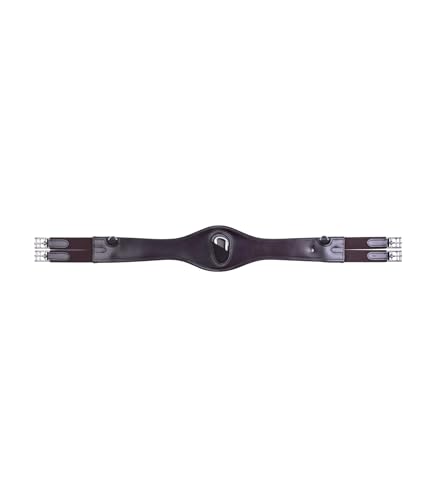 WALDHAUSEN Ledersattelgurt, braun, 125 cm von WALDHAUSEN