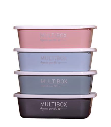 WALDHAUSEN Multibox Organize Your Life! Linnea rosa, mit Deckel, 3L von WALDHAUSEN