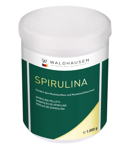 WALDHAUSEN Spirulina Pellet- Fördert den Muskelaufbau und Muskelstoffwechsel, 1000 g von WALDHAUSEN