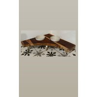 Napf Ecknapf Weiß-Gold Holz Personalisierte Futterstation Hundenapfständer Futternapf Hundenäpfe Hundebar Dogstation Katzennapf Katzenbar Napf Ecknapf Weiß-Gold Holz Personalisierte Futterstation Hundenapfständer Futternapf Hundenäpfe Hundebar Dogstation Katzennapf Katzenbar von WALDundWUFFunikate