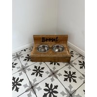 Napf Palettenoptik Box Hundefutterständer Futterstation Hundenapfständer Futternapf Hundenäpfe Futternapfhalter Hundebar Katzennapf Katze Napf Palettenoptik Box Hundefutterständer Futterstation Hundenapfständer Futternapf Hundenäpfe Futternapfhalter Hundebar Katzennapf Katze von WALDundWUFFunikate