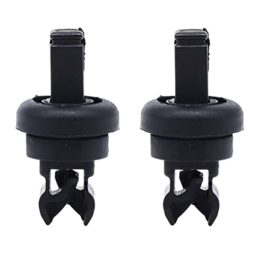 WALKFB Kompatibel mit Nissan Qashqai Dualis J10 J11 Note E11 Rogue Sport Hutablage Schnur Schnur Aufhänger Clips Halterung Stifte Stifte 79916JD00A (Color : 2Pcs) von WALKFB