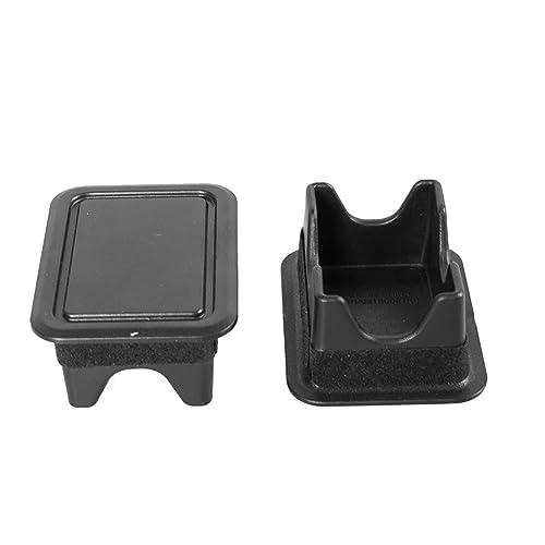 WALKFB Rungentaschenabdeckungen, kompatibel mit Dodge Ram 1500 2500 2019–2021, hintere LKW-Pickup-Ladeflächenschiene, Rungentaschenstopfen, Lochkappen (2er-Set) von WALKFB