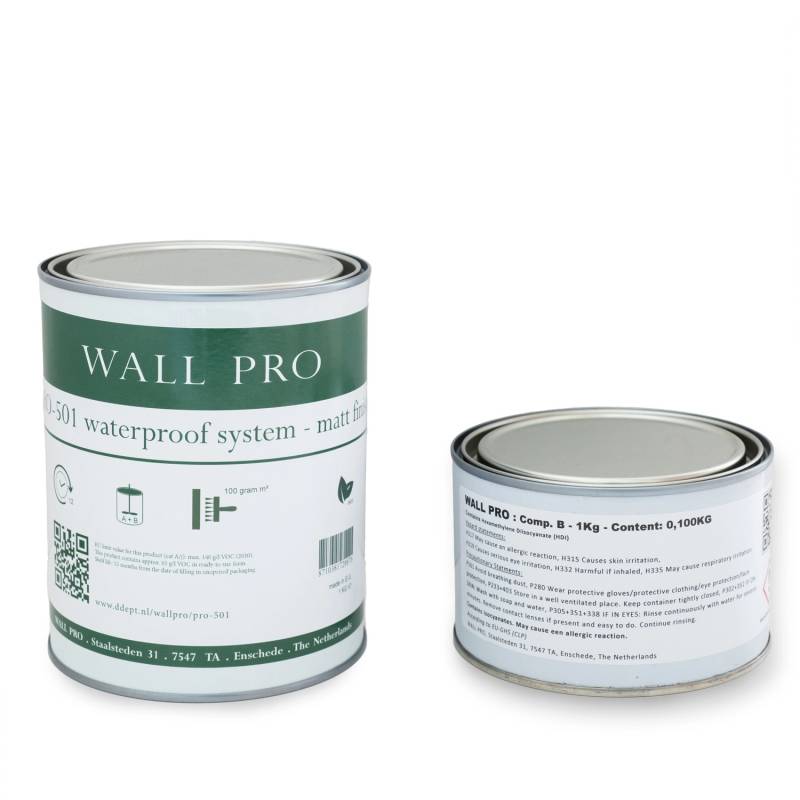 Wallpro  Waterproof System Matt Transparent 1 kg PRO501 von WALL PRO
