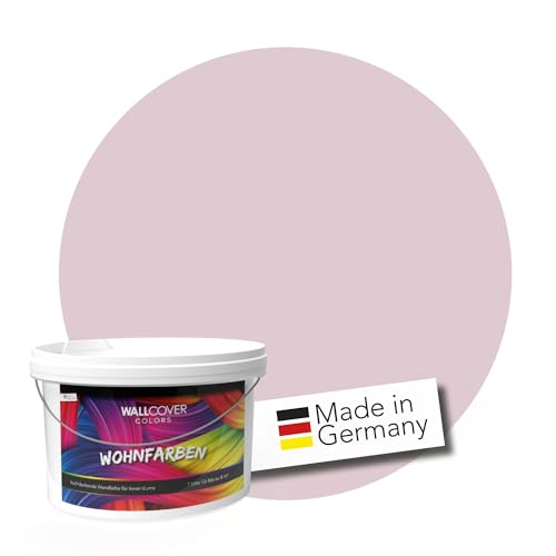 WALLCOVER hochwertige Wandfarbe für Innen | Rosa | 1L für 8m² | Hochdeckende Innenfarbe Matt (Klasse 1) | Profi Qualität aus Deutschland WALLCOVER hochwertige Wandfarbe für Innen | Rosa | 1L für 8m² | Hochdeckende Innenfarbe Matt (Klasse 1) | Profi Qualität aus Deutschland von WALLCOVER