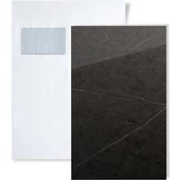 Wallface - 1 musterstück S-19344 marble grey ar+ S-Glass Collection Wandpaneel muster in ca. din A5 Größe von WALLFACE