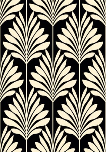 WALLPAPERS 4 BEGINNERS Art-Déco-Tapete aus umweltfreundlichem Papier, 8 Blätter, 200 x 280 cm, einfach anzubringen und zu entfernen, hergestellt in Italien WALLPAPERS 4 BEGINNERS Art-Déco-Tapete aus umweltfreundlichem Papier, 8 Blätter, 200 x 280 cm, einfach anzubringen und zu entfernen, hergestellt in Italien von WALLPAPERS 4 BEGINNERS