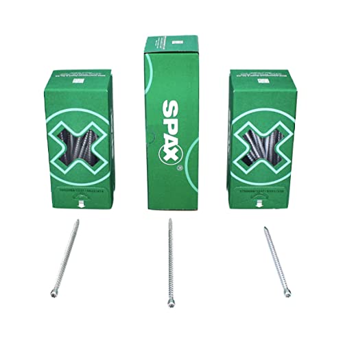 IN.FORCE, 8 x 600 mm, 25 Stück, Vollgewinde, Zylinderkopf, T-STAR plus T40, CUT-Spitze, WIROX - 1221010806005 von SPAX