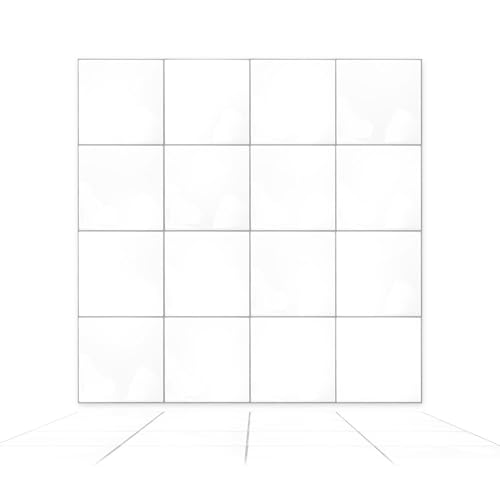 WALPLUS 16 Stück 15.4x15.4cm Spanish Retro White Square 3D-Fliesenaufkleber klebefliesen küche Bad Fliesen Abziehen und Aufkleben Selbstklebender Backsplash Wandfliesenaufkleber Fliesenabziehbilder WALPLUS 16 Stück 15.4x15.4cm Spanish Retro White Square 3D-Fliesenaufkleber klebefliesen küche Bad Fliesen Abziehen und Aufkleben Selbstklebender Backsplash Wandfliesenaufkleber Fliesenabziehbilder von WALPLUS