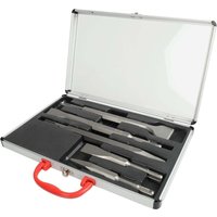 Walter Meißel Satz SDS+ 5 tlg. im Koffer Flachmeißel Spitzmeißel Meißelset von WALTER WERKZEUGE