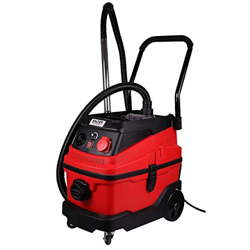 WALTER 3-in-1 Multifunktionssauger 30 L, mit Wasserfilter, 1600 W, 230 V, Rot/schwarz von WALTER