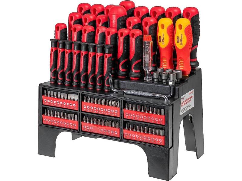 WALTER Schraubendreher XXL, (100 St), Set 100-tlg. von WALTER