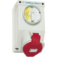 Walther Werke - AT110 AT110 cee Wandsteckdose 16 a 5polig 400 v 1 St. von WALTHER WERKE