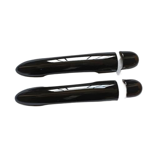 WALkfb Für R&enault Für LAGUNA 2 Ii 3 Iii MK2 MK3 Zubehör Accesorios 2001 2005 2007 2011 2012 2013 2015 Türgriff Abdeckung Trim Schwarz Autoteile (Color : 2DKN) von WALkfb