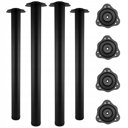 WAMAK 4X Tischbeine Höhenverstellbar Metall Schreibtischbeine 710 mm Schwarz Matt WAMAK 4X Tischbeine Höhenverstellbar Metall Schreibtischbeine 710 mm Schwarz Matt von WAMAK