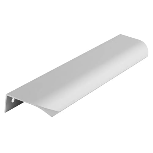 WAMAK Aluminium Möbelgriff Kantengriff U02 - Aufsatzgriff, Hochwertiger Schrankrückhandgriff, Aufsatzgriff, Schrankleiste, Rund, Silber Matt, A-160 L-180 mm WAMAK Aluminium Möbelgriff Kantengriff U02 - Aufsatzgriff, Hochwertiger Schrankrückhandgriff, Aufsatzgriff, Schrankleiste, Rund, Silber Matt, A-160 L-180 mm von WAMAK
