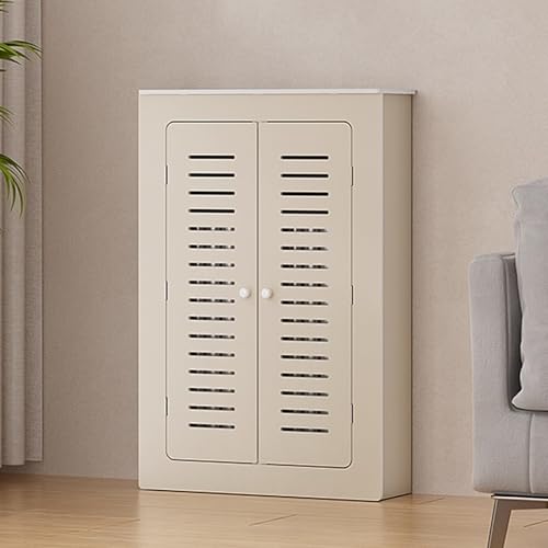 Heizungsabdeckung aus Holz, Moderne Heizkörperabdeckung, Abnehmbarer Badezimmer-Unterschrank, Sichtschutz für Rohrventile für Schlafzimmer und Wohnzimmer(80x80x20 cm) von WAMJ AQDY