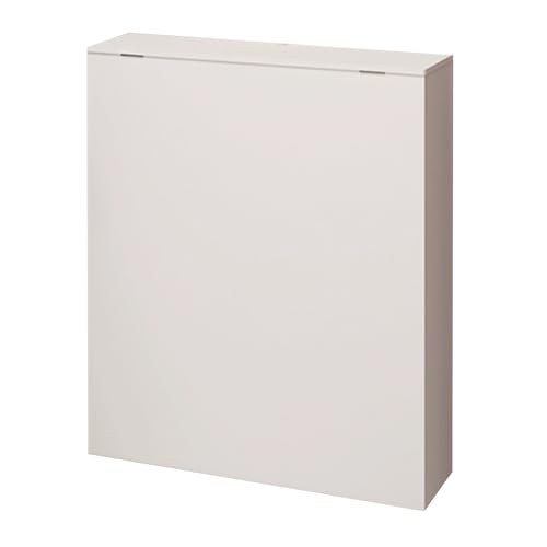 Heizungsverkleidung, Clamshell-Heizkörper Abdeckung-Dekorabdeckung, Schlichter Weißer Heizkörper-Dekorschrank, Verdeckt Unordentliche Rohre, für Wohn-/Schlafzimmer(60x60x20 cm) von WAMJ AQDY