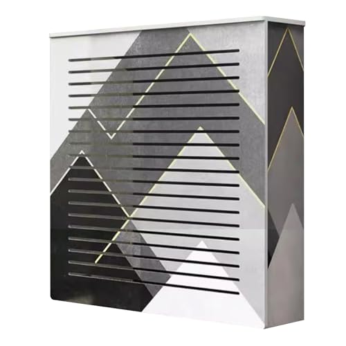 Heizungsverkleidung, Elegante Verkleidung Heizung für Zuhause, Holz-Aufbewahrungsschrank, Heizkörperregal für Wohnzimmer und Schlafzimmer(100x90x25 cm) von WAMJ AQDY