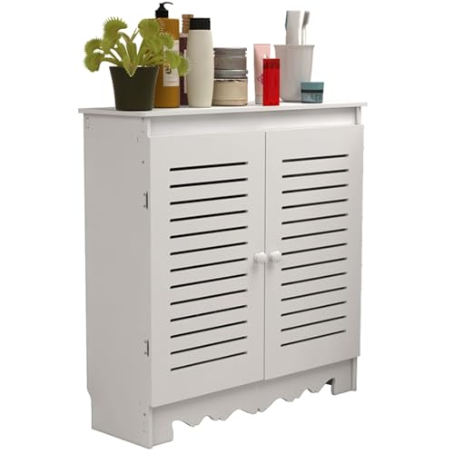 Heizungsverkleidung, Heizung Abdeckung, Dekorativer Wohnraum-Heizschrank mit 2 Türen, Einfache Montage für Wohnzimmer, Flur(50x70x20 cm) von WAMJ AQDY