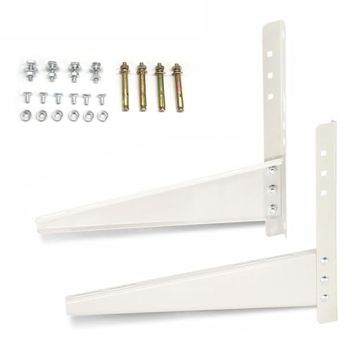 Wandkonsole Klimaanlage, Mini-Split-Wandhalterung, Rostfreie Kaltgewalzte Stahlhalterung für Klimaanlagen-Wärmepumpensysteme, Tragkraft Bis zu 150 KG(54x45cm) von WAMJ AQDY