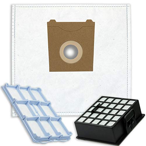 10 Staubbeutel 2 Filter geeignet für Siemens VS06G1831/01-03 Synchropower Hepa von WAMOS