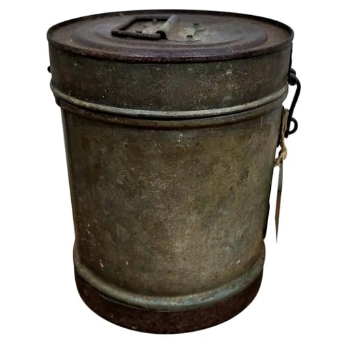 Bidón de metal marrón 19x19x24 Bidón de metal marrón 19x19x24 von WANDERLUST DECO