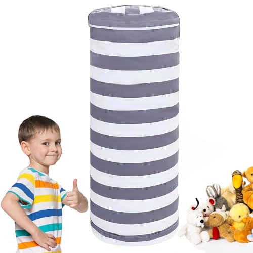 WANDGU Multifunktionaler Sitzsack Kinderzimmer: Sitzsack-Bezug, Beutel Spielzeugaufbewahrung, Sitzsack ohne Füllung, Sitzsäcke fürs Kinderzimmer für zum Lesen und Aufbewahren von Spielzeug (13.8x39.4 von WANDGU