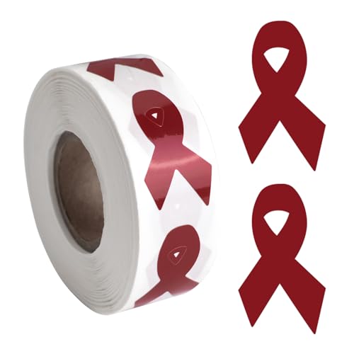 WANDIC 1,9 x 3,3 cm rosa Schleifen-Bewusstseinsaufkleber, 500 Stück, HIV/AIDS-Bewusstseinsaufkleber, Selbstklebende Etikettenrolle für öffentliche Wohltätigkeitsorganisationen, Spendenaktionen WANDIC 1,9 x 3,3 cm rosa Schleifen-Bewusstseinsaufkleber, 500 Stück, HIV/AIDS-Bewusstseinsaufkleber, Selbstklebende Etikettenrolle für öffentliche Wohltätigkeitsorganisationen, Spendenaktionen von WANDIC