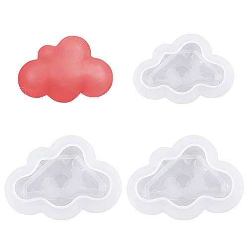 WANDIC 2 x 3D-Epoxidharz-Formen in Wolkenform, aus Silikon, handgefertigt, für Schmuck, Eiswürfel, Bastelarbeiten, Fondant, Dekoration und Seifenherstellung WANDIC 2 x 3D-Epoxidharz-Formen in Wolkenform, aus Silikon, handgefertigt, für Schmuck, Eiswürfel, Bastelarbeiten, Fondant, Dekoration und Seifenherstellung von WANDIC