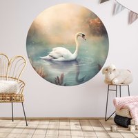 Schwan Wandtattoo Kinderzimmer Babyzimmer Wandaufkleber Sticker Aufkleber Pferd Rund V418 Schwan Wandtattoo Kinderzimmer Babyzimmer Wandaufkleber Sticker Aufkleber Pferd Rund V418 von WANDKIND