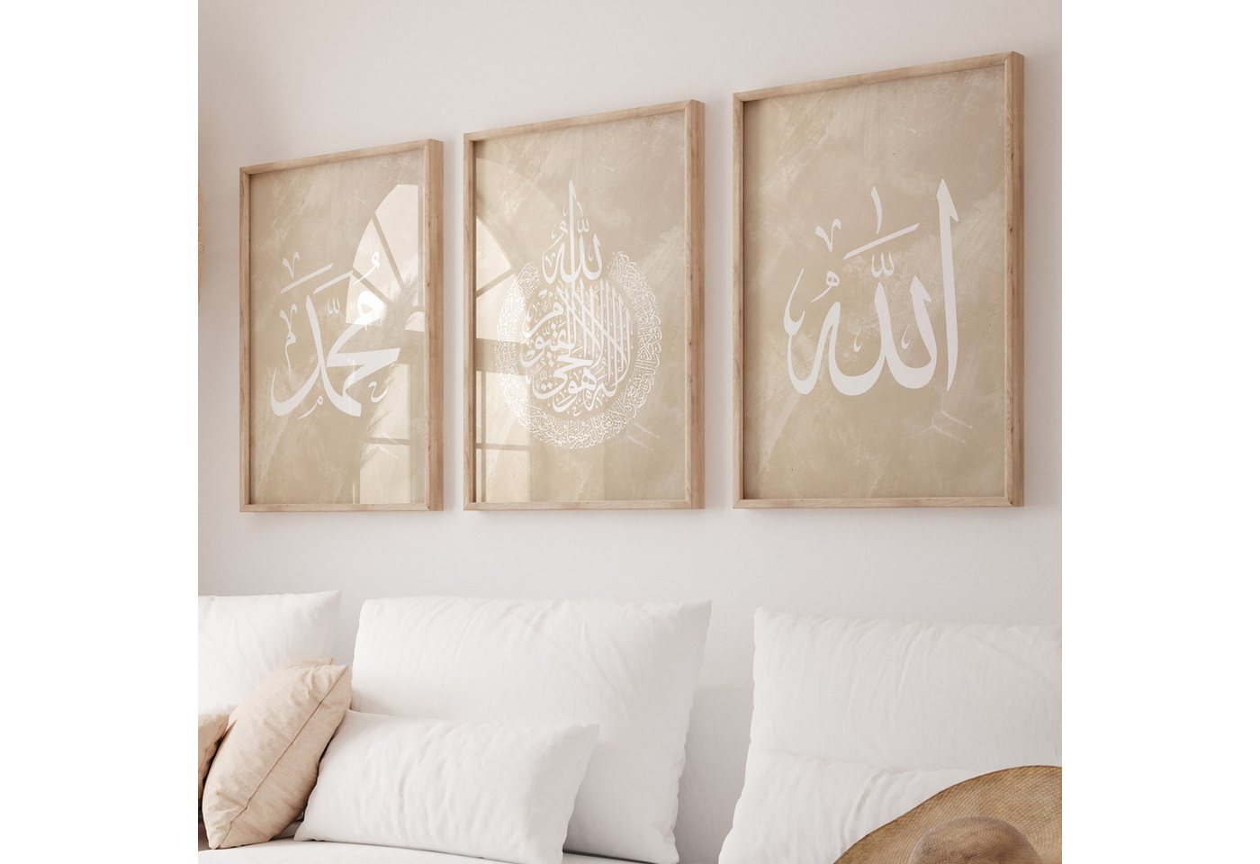 WANDKIND Poster Islam Set Premium IP702, Islamisches Poster WANDKIND Poster Islam Set Premium IP702, Islamisches Poster von WANDKIND
