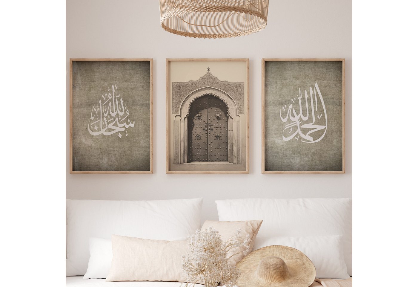 WANDKIND Poster Islamic Set Premium IP707, Islamisches Poster WANDKIND Poster Islamic Set Premium IP707, Islamisches Poster von WANDKIND