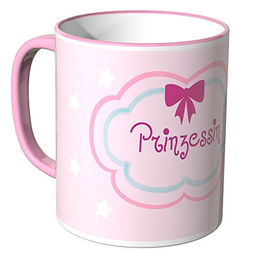 WANDKINGS® Tasse, Schriftzug: Prinzessin - ROSA von WANDKINGS