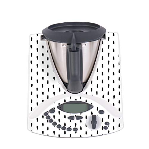 WANDKINGS Aufkleber Skin Sticker für Thermomix TM31, Dots Punkte von WANDKINGS
