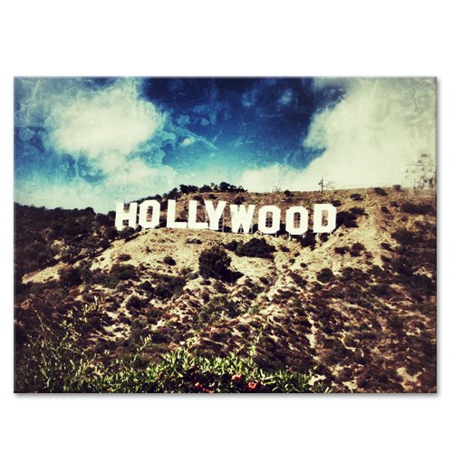 WANDKINGS Leinwandbild Bye Bye Hollywood Hills / 30 x 40 cm/auf Keilrahmen WANDKINGS Leinwandbild Bye Bye Hollywood Hills / 30 x 40 cm/auf Keilrahmen von WANDKINGS