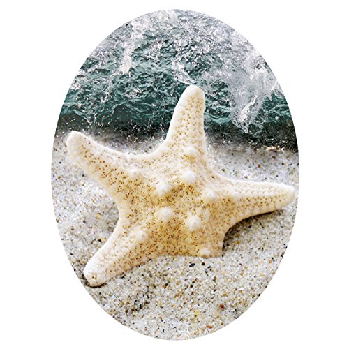 WANDKINGS WC Sticker Starfish Deckel Aufkleber 30 x 40 cm von WANDKINGS