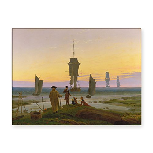 Wandkings Leinwandbilder von Caspar David Friedrich - Wähle ein Motiv & Größe:"Die Lebensstufen" - 40 x 30 cm Wandkings Leinwandbilder von Caspar David Friedrich - Wähle ein Motiv & Größe:"Die Lebensstufen" - 40 x 30 cm von WANDKINGS